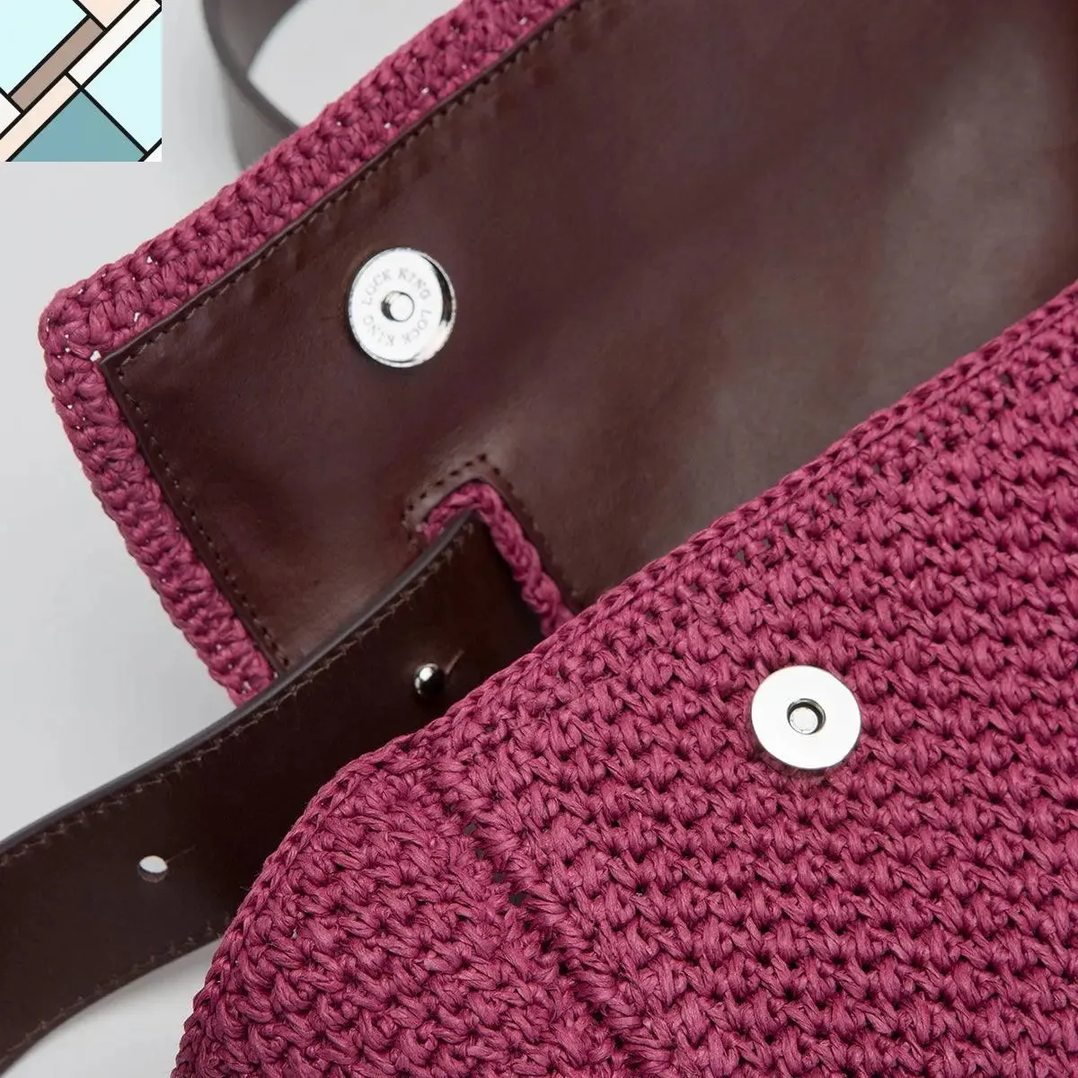 Sense Straw Shoulder Bag