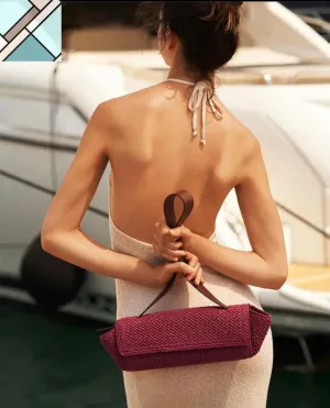 Sense Straw Shoulder Bag