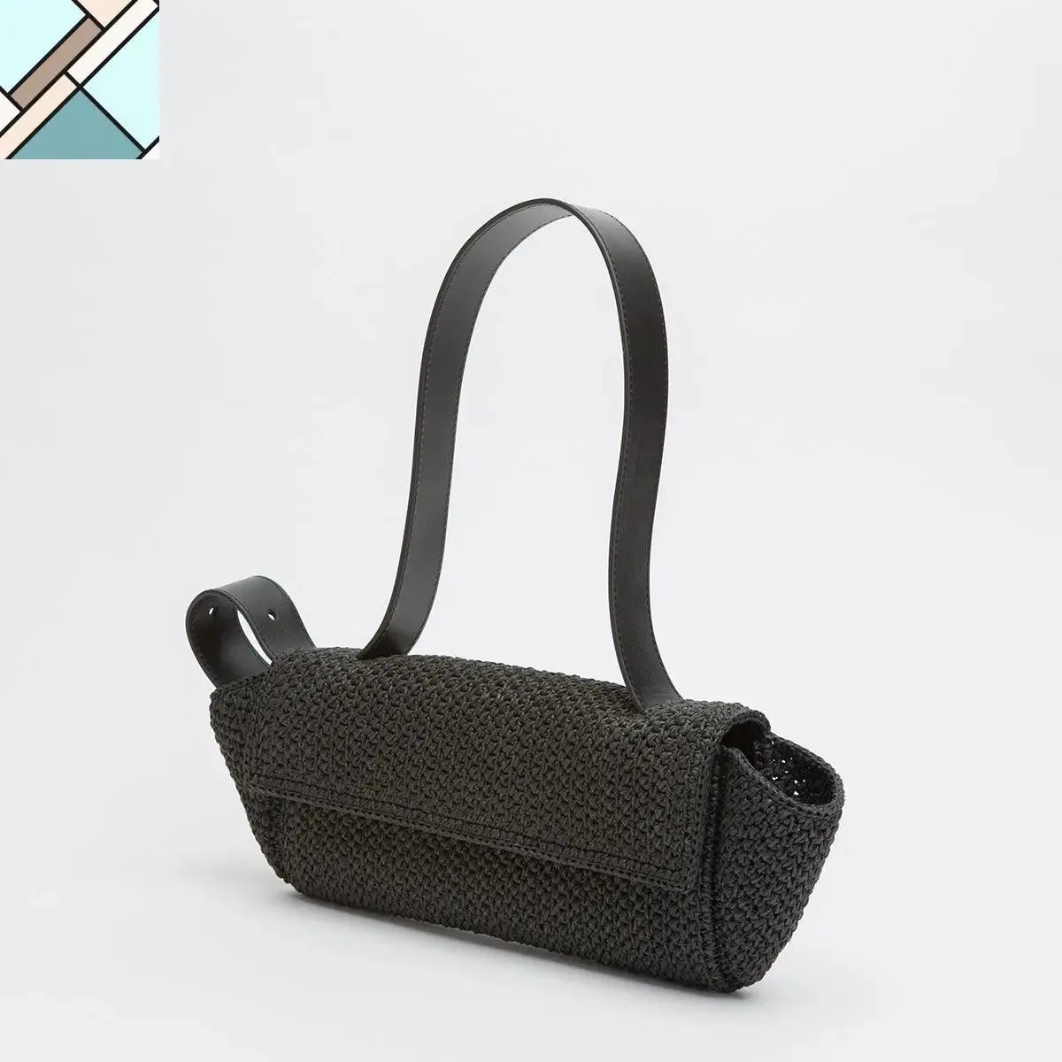 Sense Straw Shoulder Bag