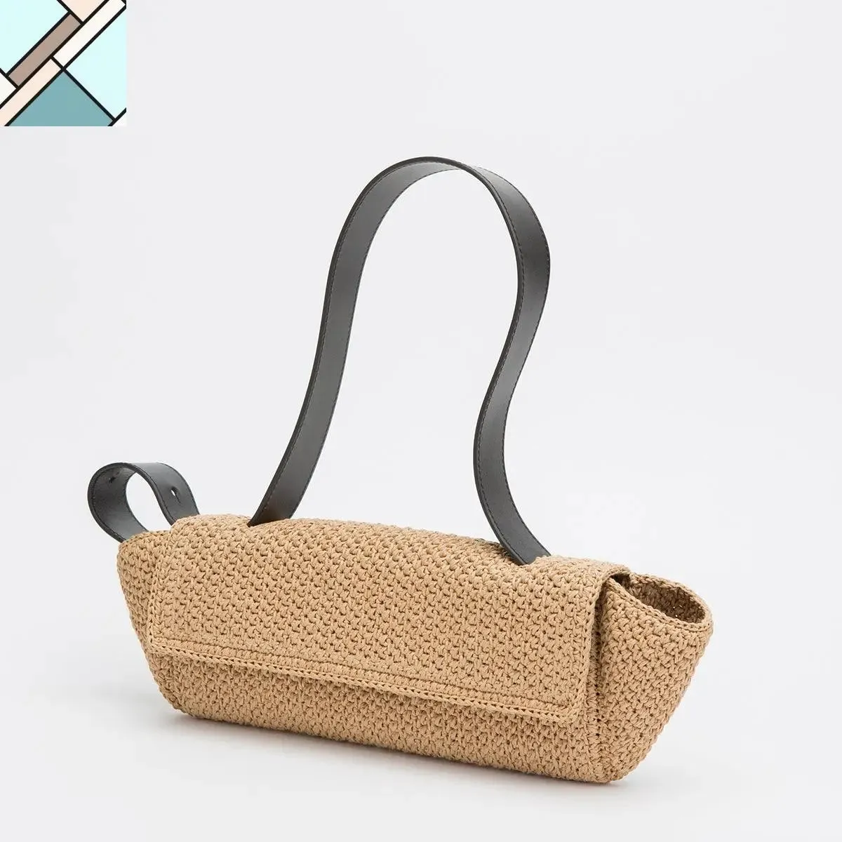 Sense Straw Shoulder Bag