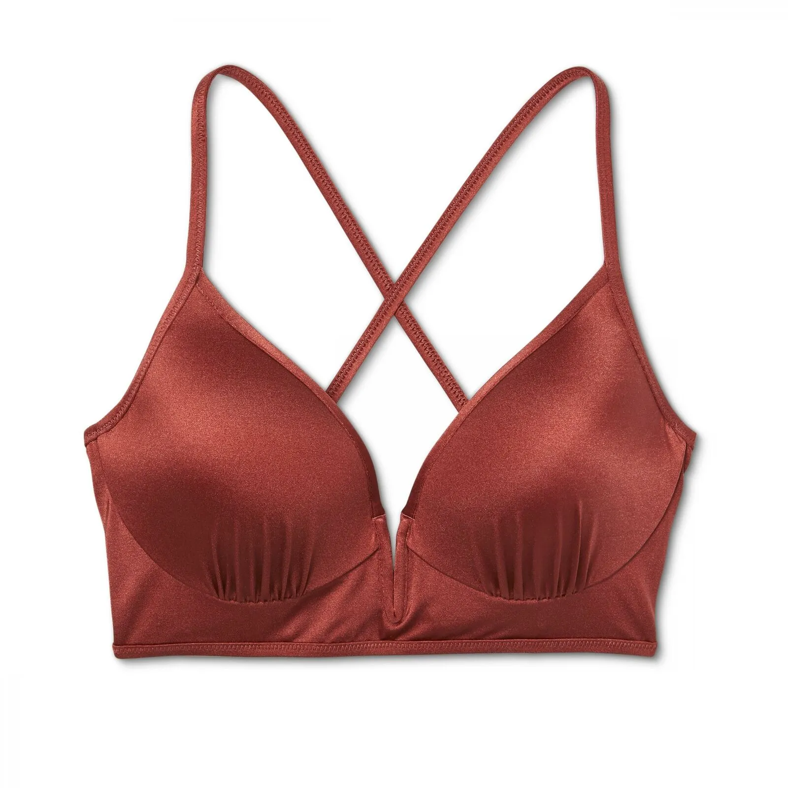 Shade & Shore Women's Dream V-Wire Lightly Lined Bikini Top