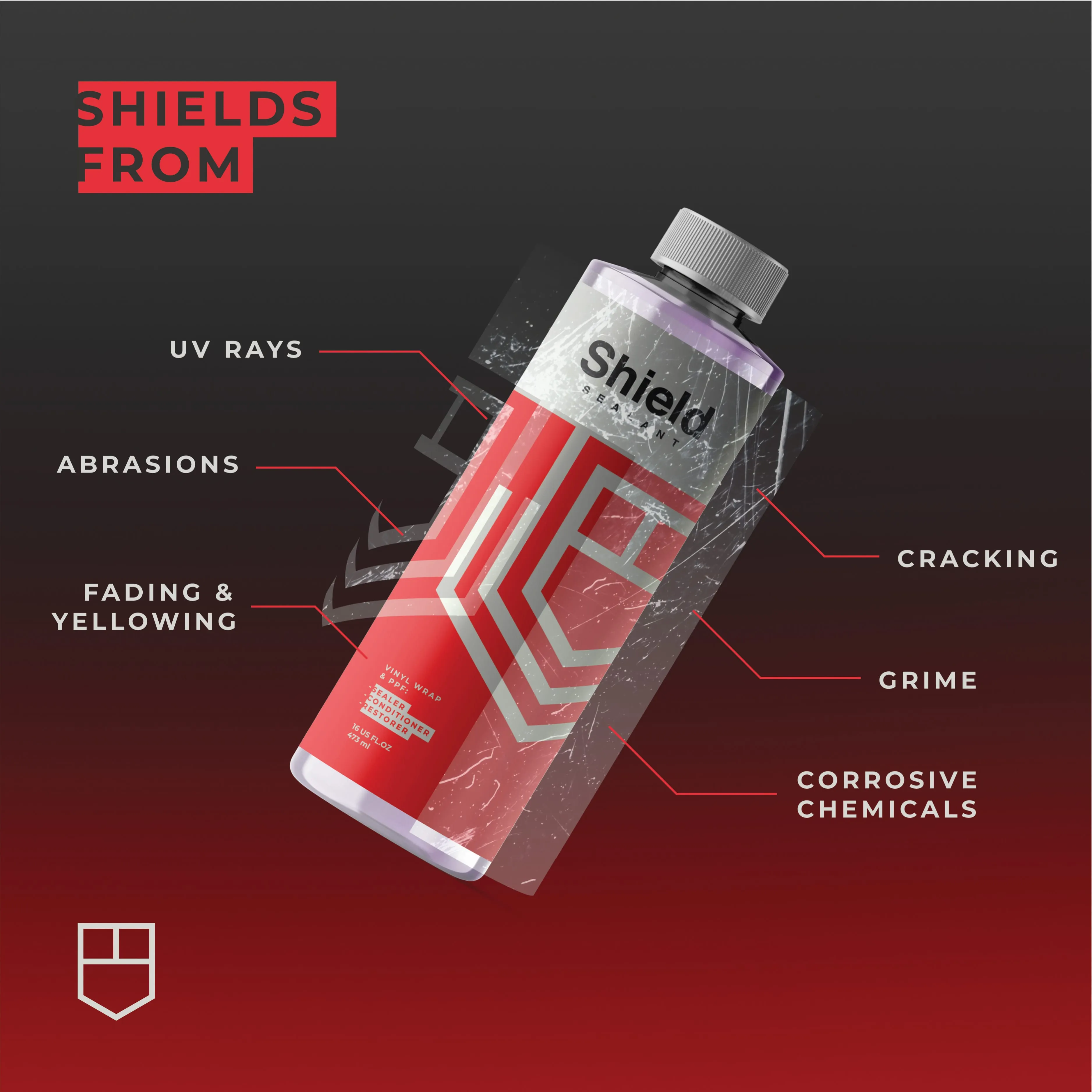 Shield Sealant - 16oz (473ml)