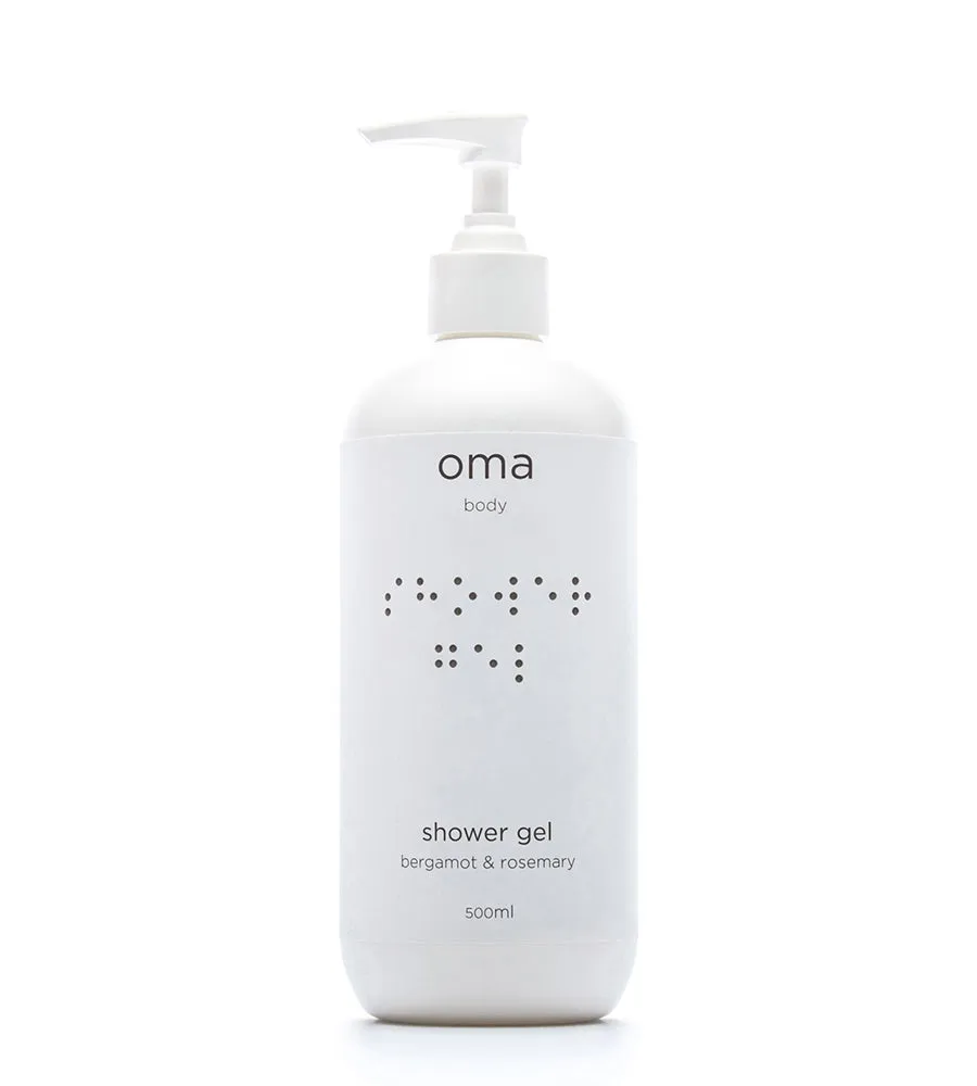 Shower Gel Bergamot & Rosemary, 500ml