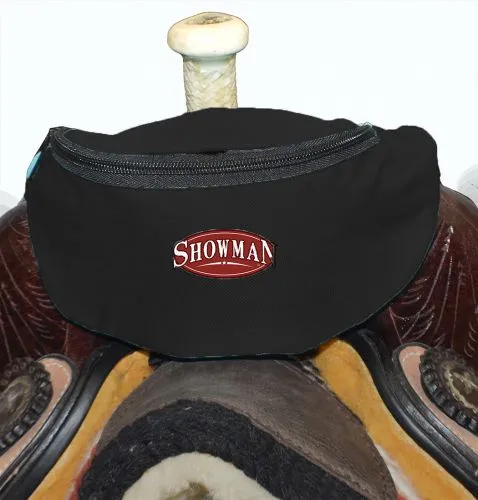 Showman ® Insulated Nylon Saddle Pouch Saddle Bag