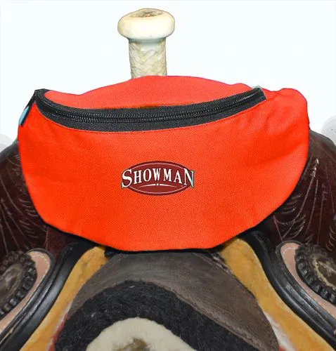 Showman ® Insulated Nylon Saddle Pouch Saddle Bag