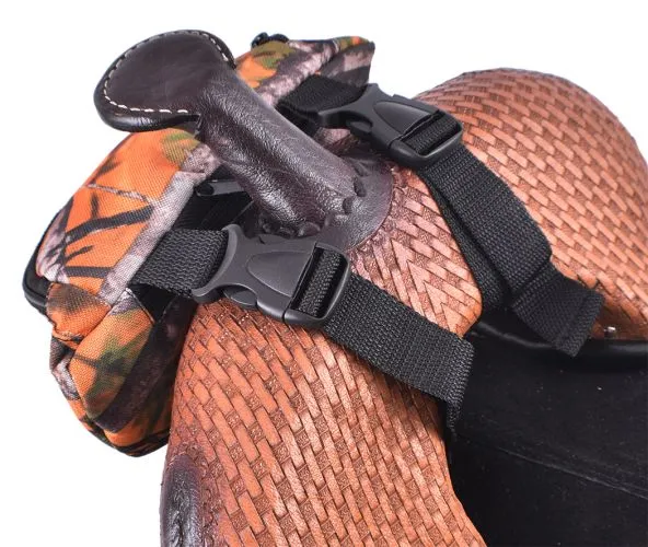 Showman ® Insulated Nylon Saddle Pouch Saddle Bag