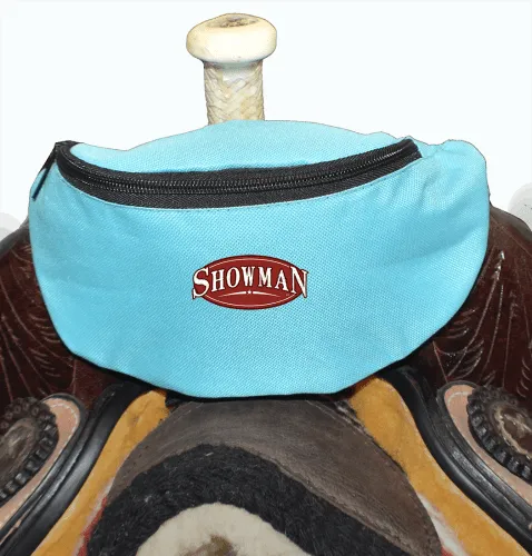 Showman ® Insulated Nylon Saddle Pouch Saddle Bag