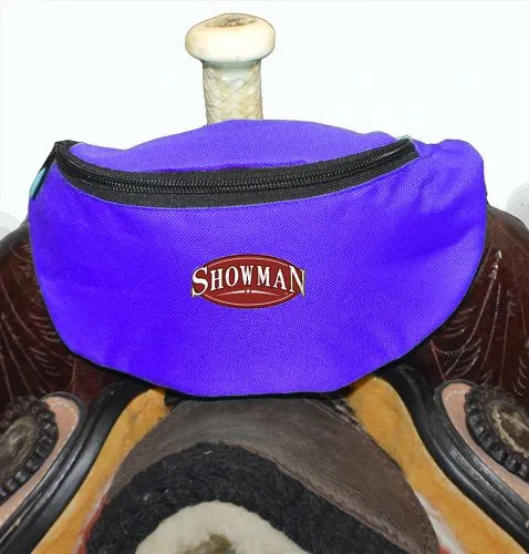 Showman ® Insulated Nylon Saddle Pouch Saddle Bag