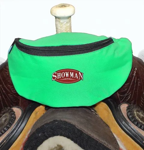 Showman ® Insulated Nylon Saddle Pouch Saddle Bag