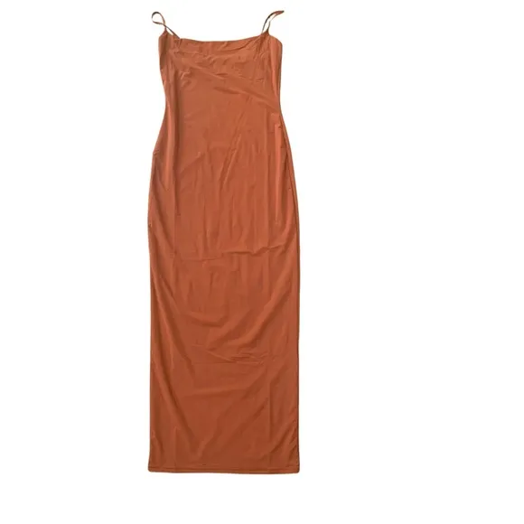 Skims Long Slip Dress