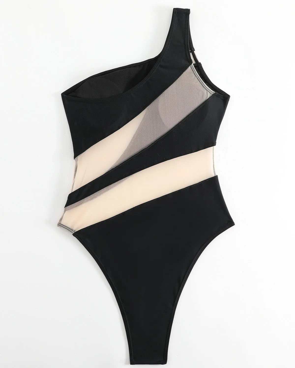 SLIM® VeilTempt One Shoulder Swimsuit