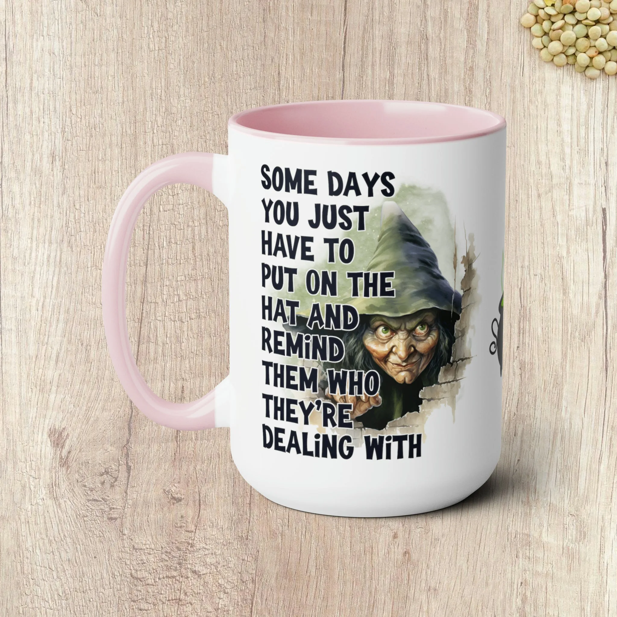 SOME DAYS  - Two-Tone Coffee Mug - 15oz - 5 Color Options