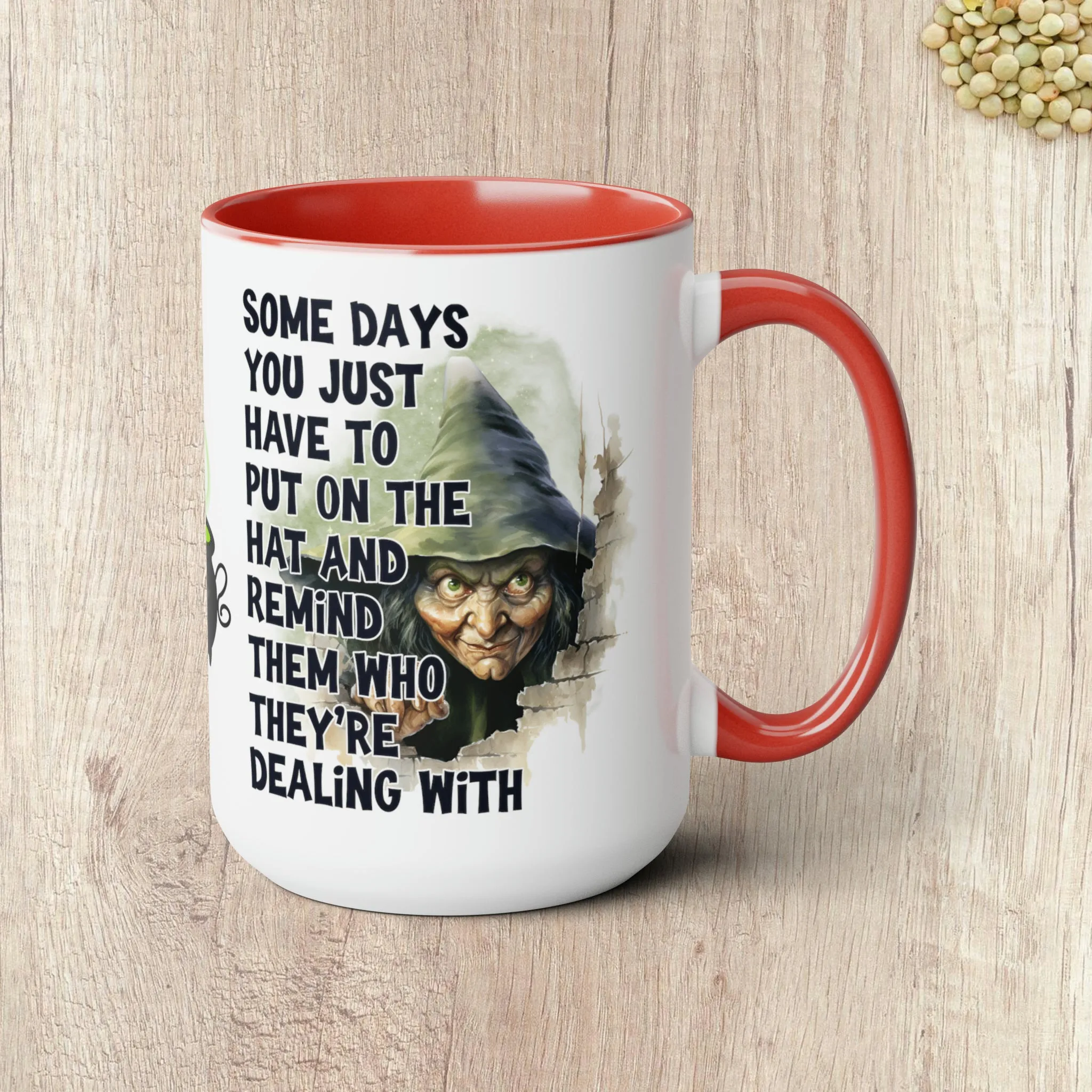 SOME DAYS  - Two-Tone Coffee Mug - 15oz - 5 Color Options