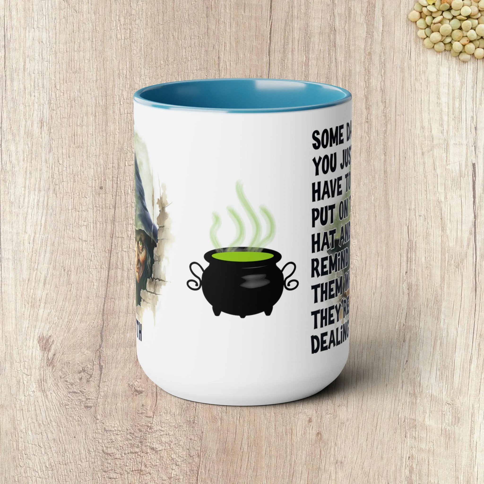 SOME DAYS  - Two-Tone Coffee Mug - 15oz - 5 Color Options