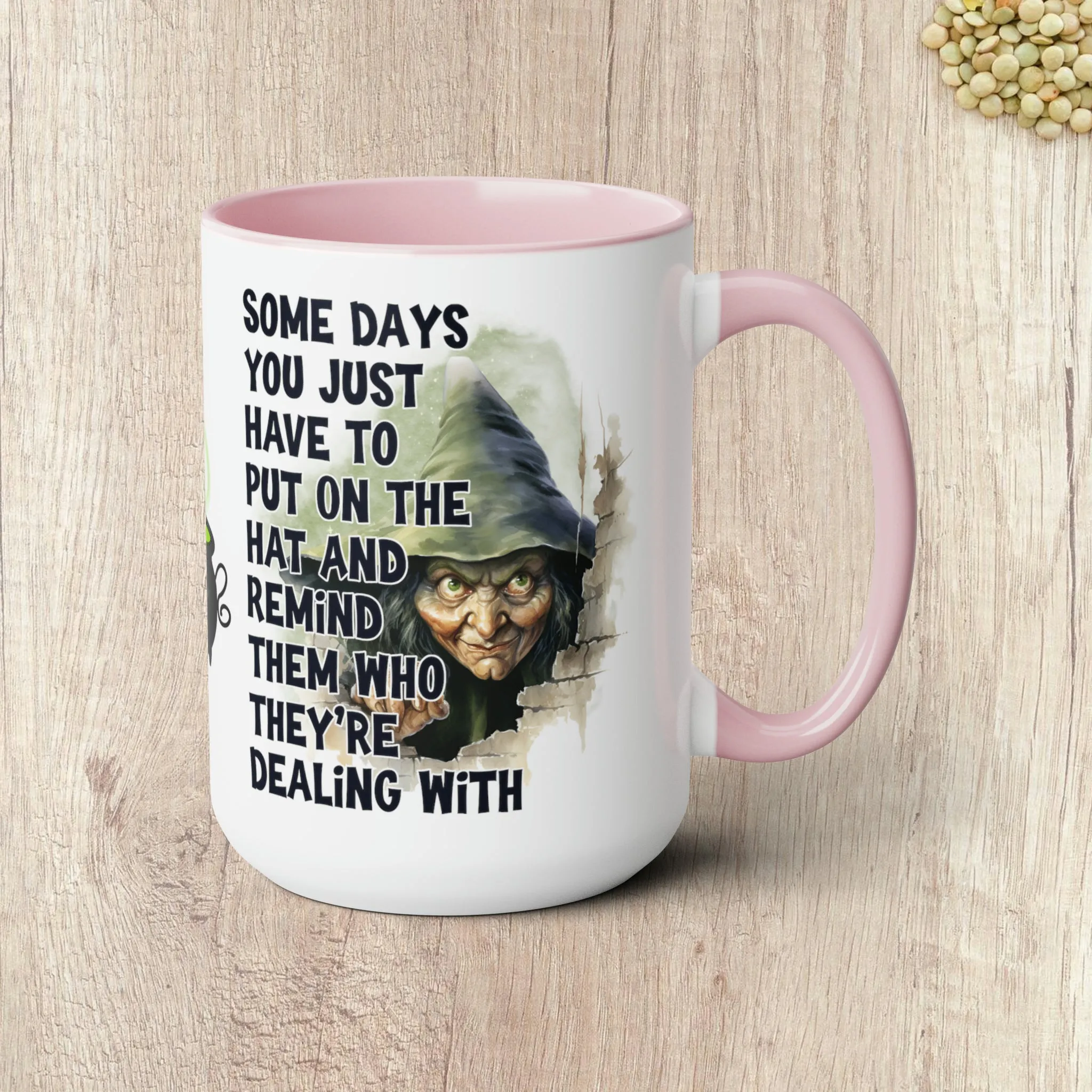 SOME DAYS  - Two-Tone Coffee Mug - 15oz - 5 Color Options