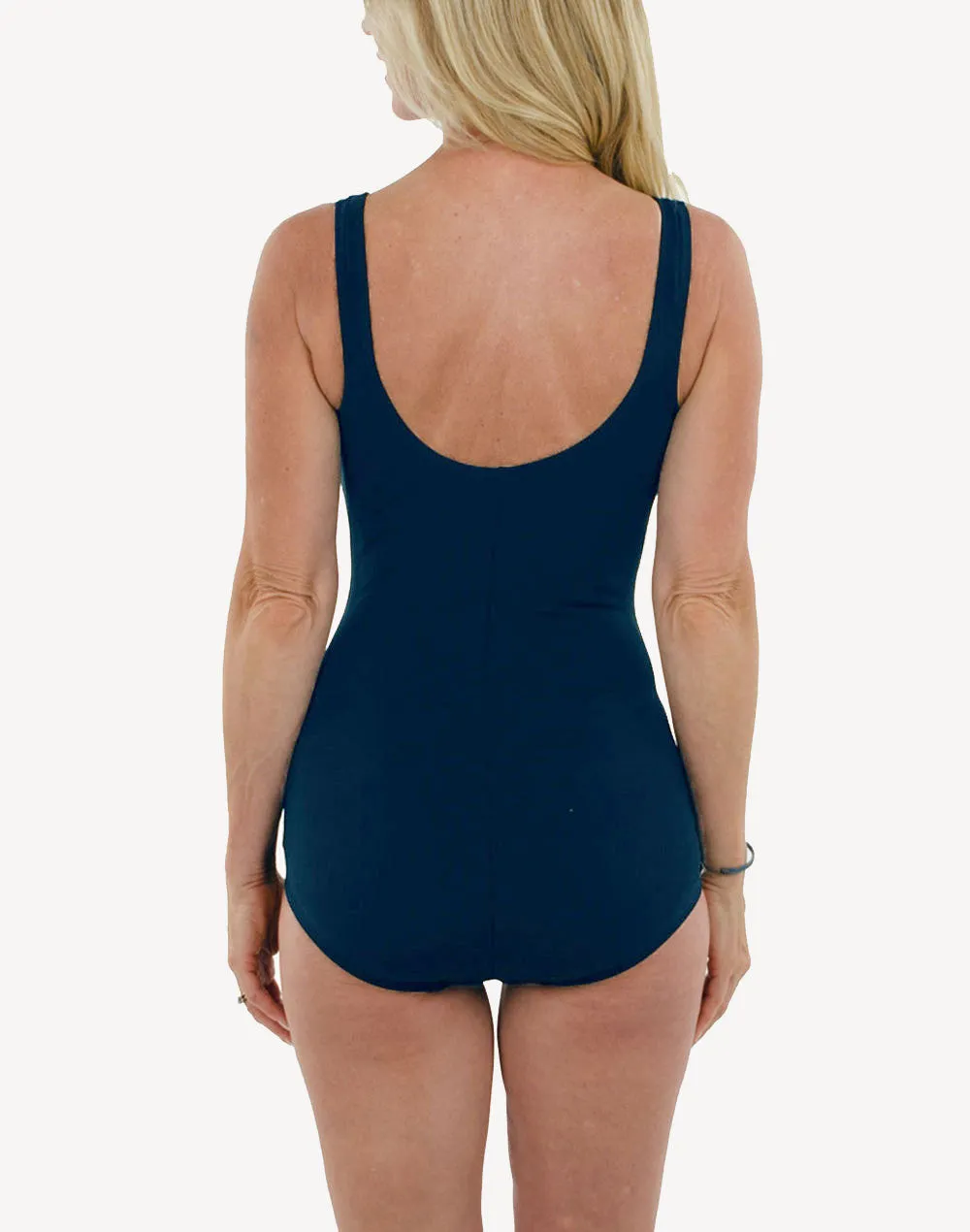 Splice Polyester Aqua Tank One Piece