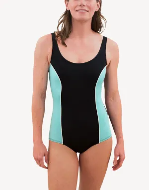 Splice Polyester Aqua Tank One Piece