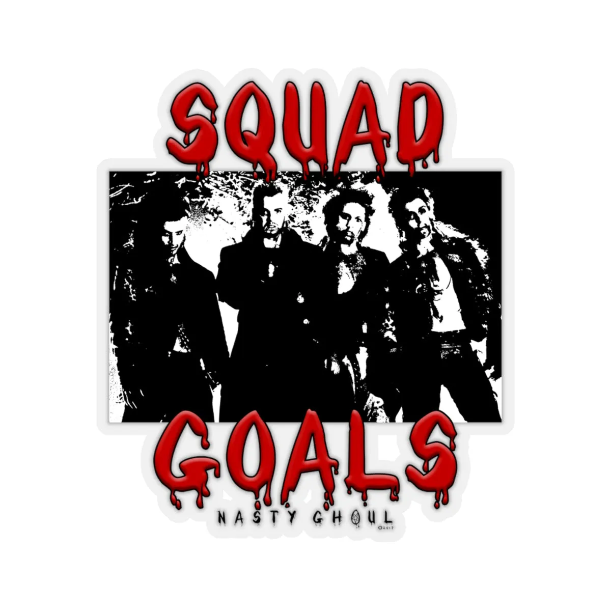 Squad Goals Vampire Stickers