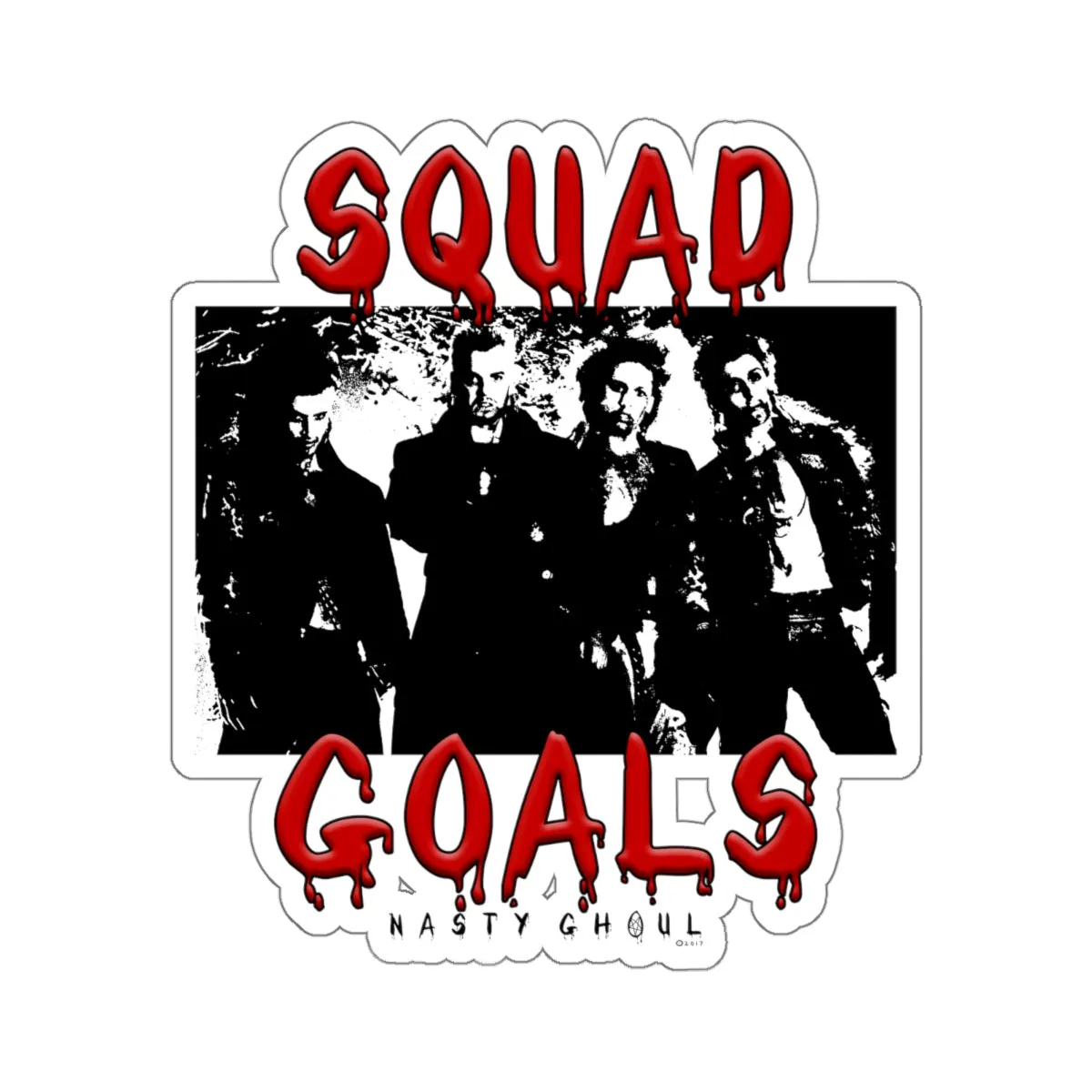 Squad Goals Vampire Stickers