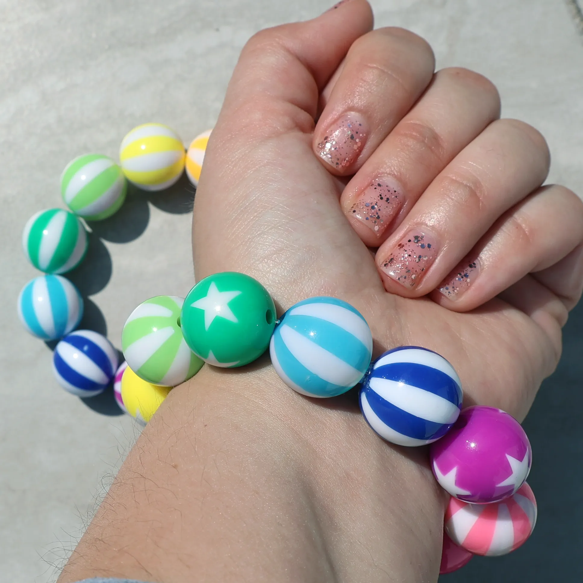 STARS & STRIPES BEACH BALL BRACELET