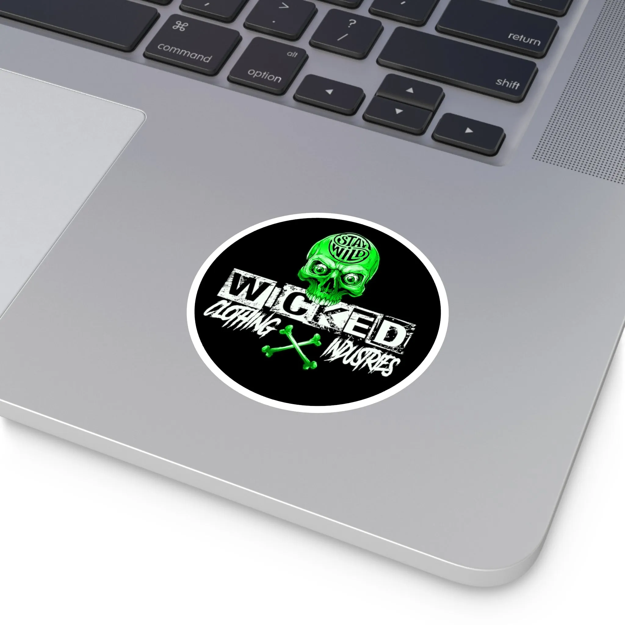 Stay Wild Neon Green WCI  Stickers, Indoor\Outdoor