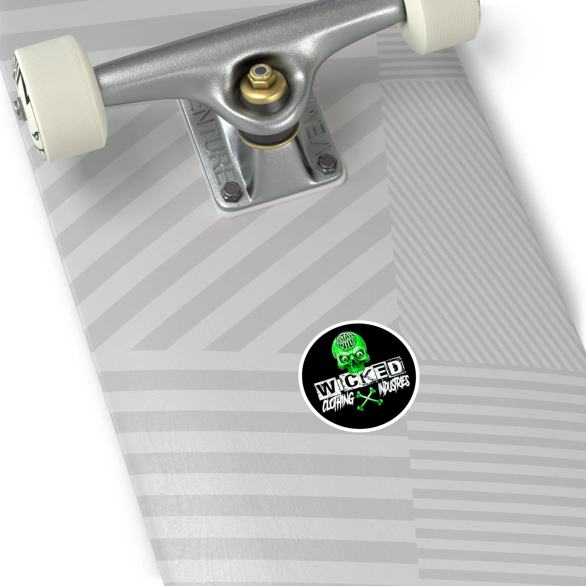 Stay Wild Neon Green WCI  Stickers, Indoor\Outdoor