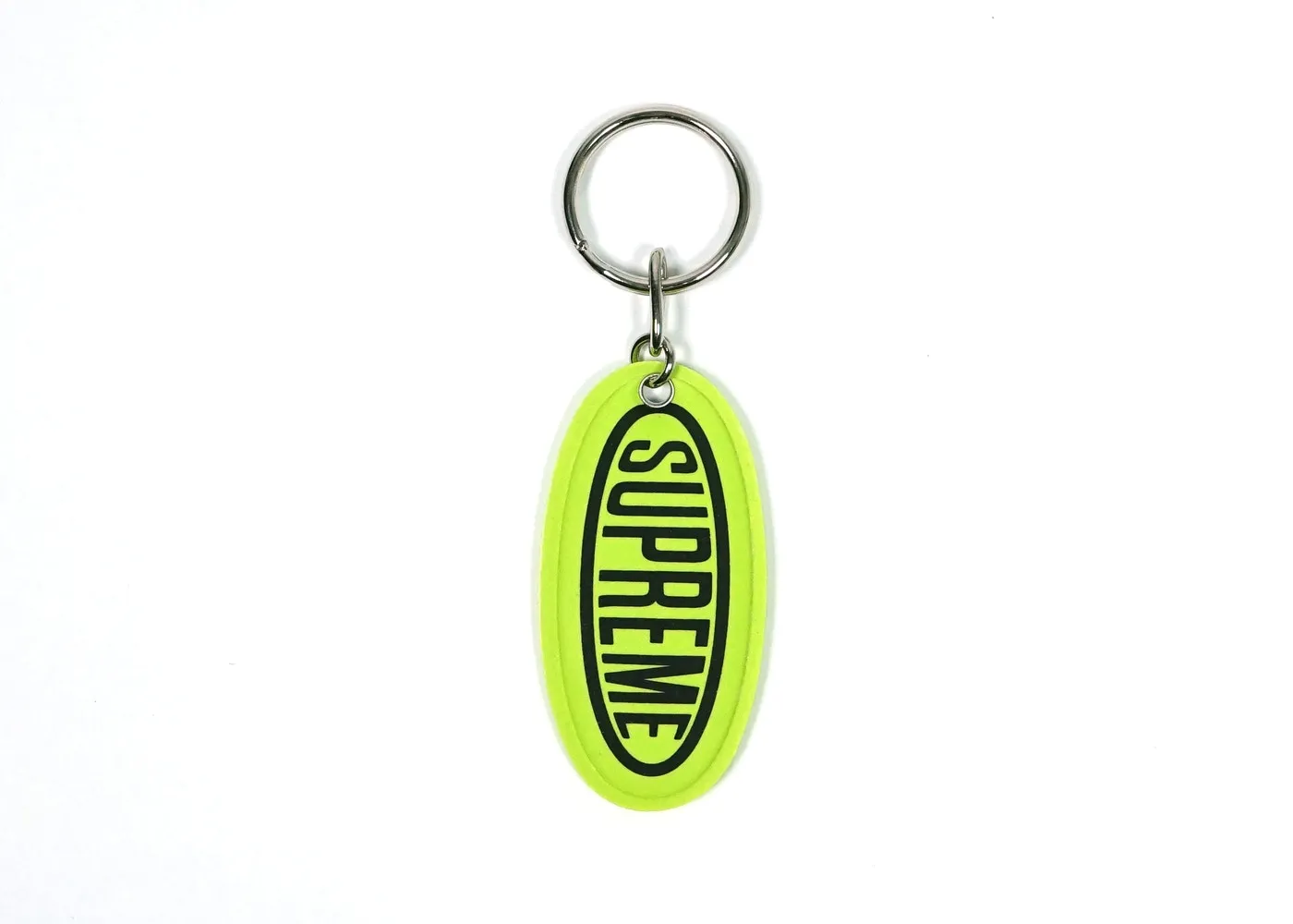 Supreme Reflective Keychain- Brilliant Green