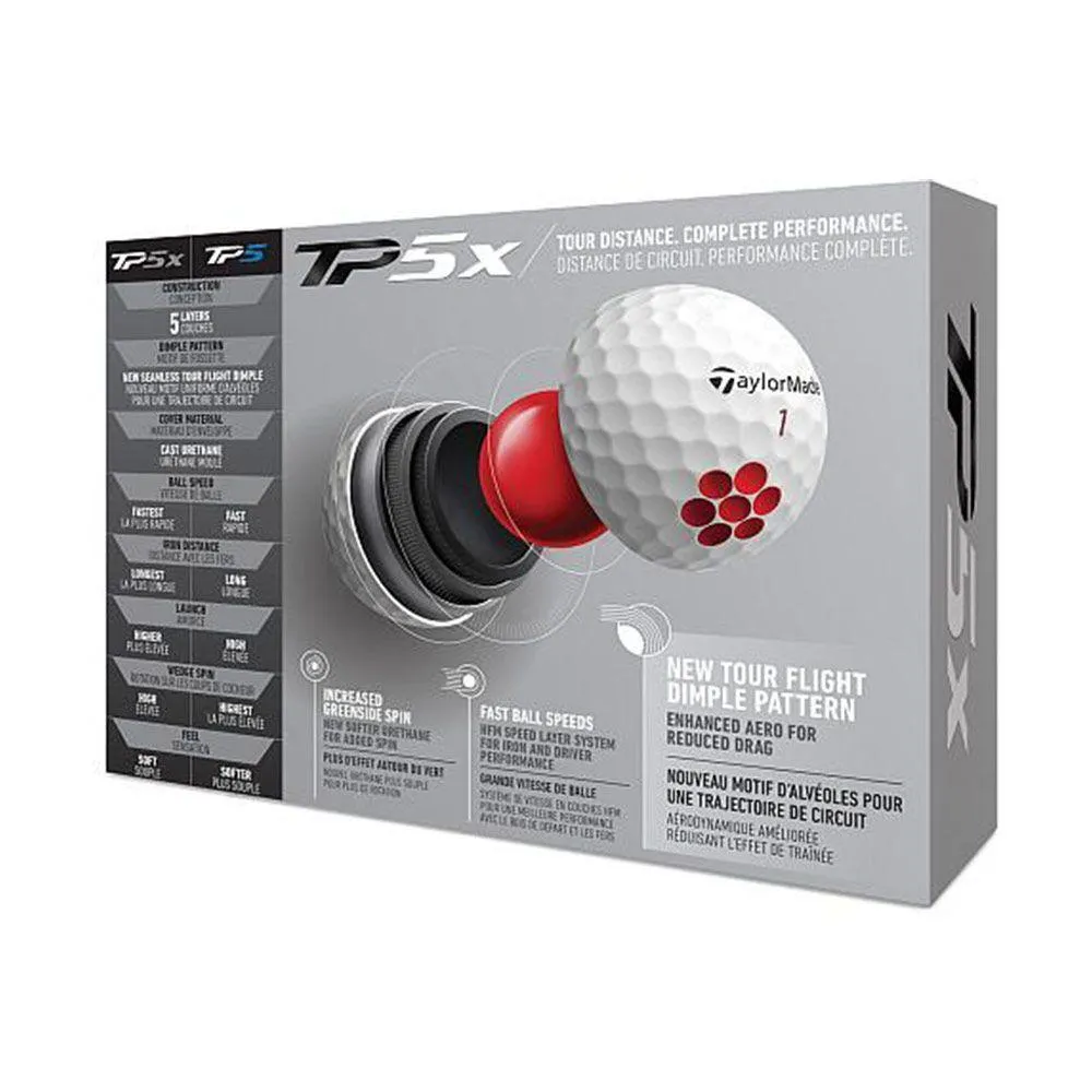 Taylormade 2022 TP5x Golf Balls