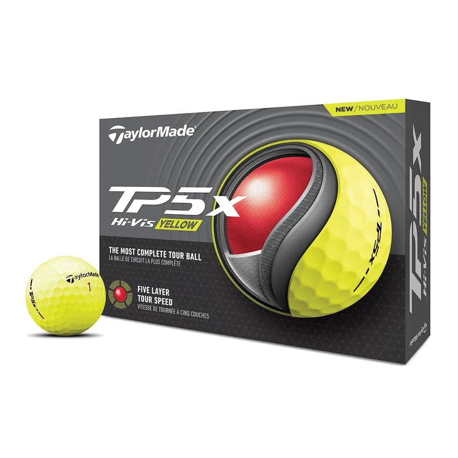 TaylorMade TP5 X Golf Balls 2025