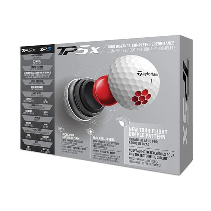 TaylorMade TP5x Golf Balls