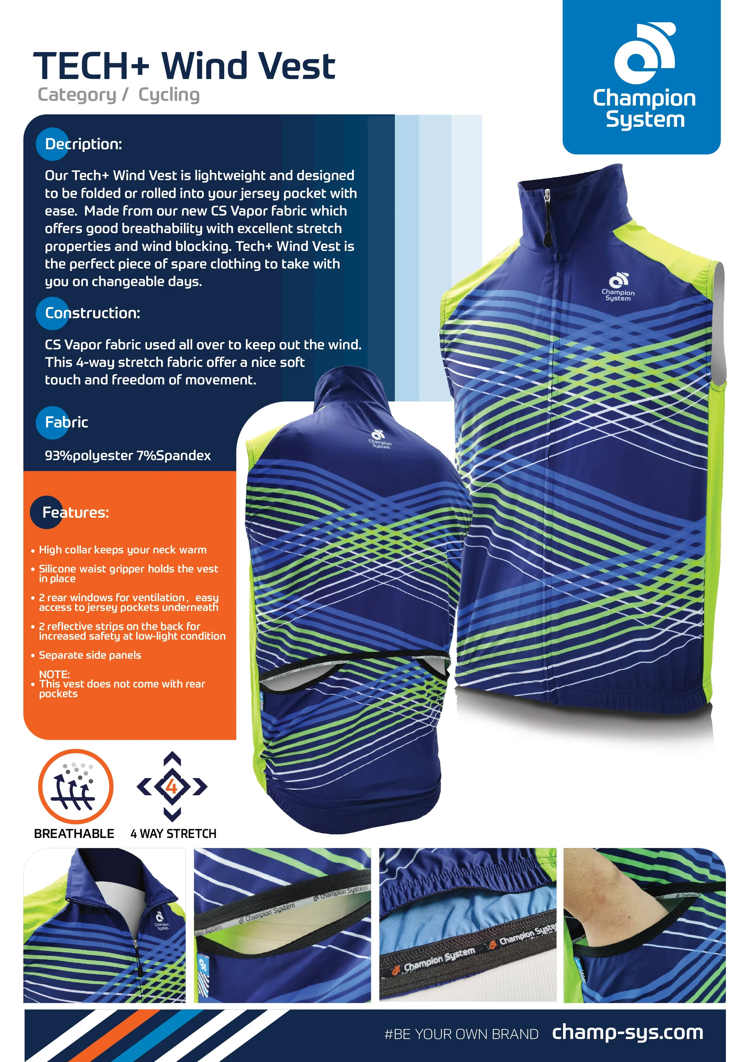 Tech  Wind Vest (Anniversary)