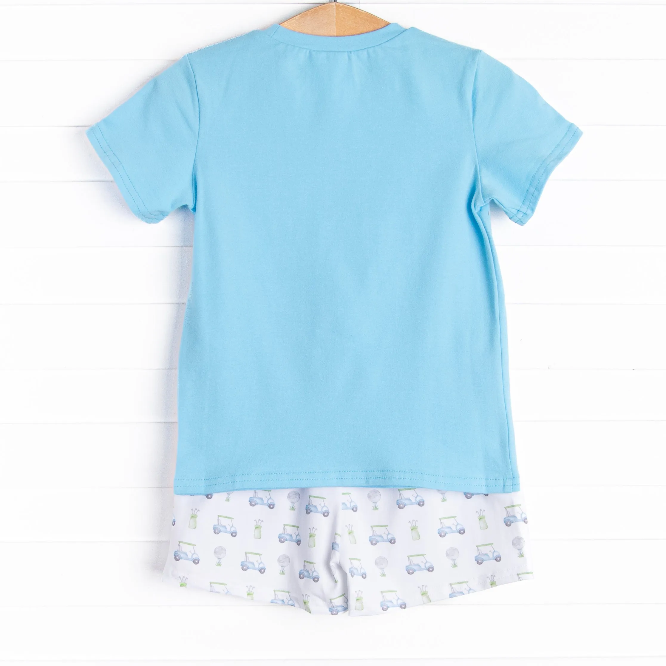 Tee Time Short Set, Blue