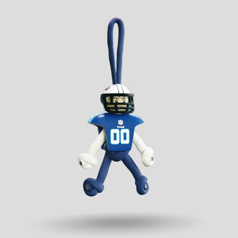 Tennessee Titans Paracord Buddy Keychain