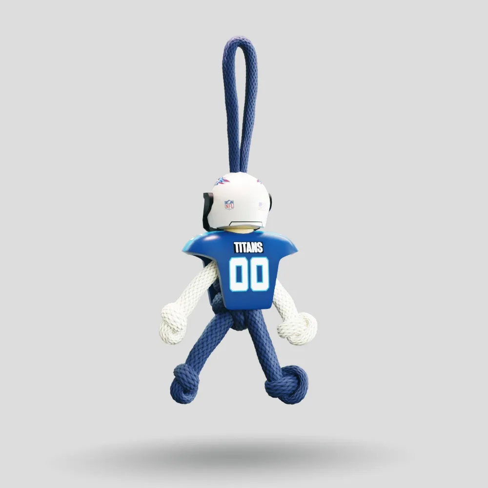 Tennessee Titans Paracord Buddy Keychain