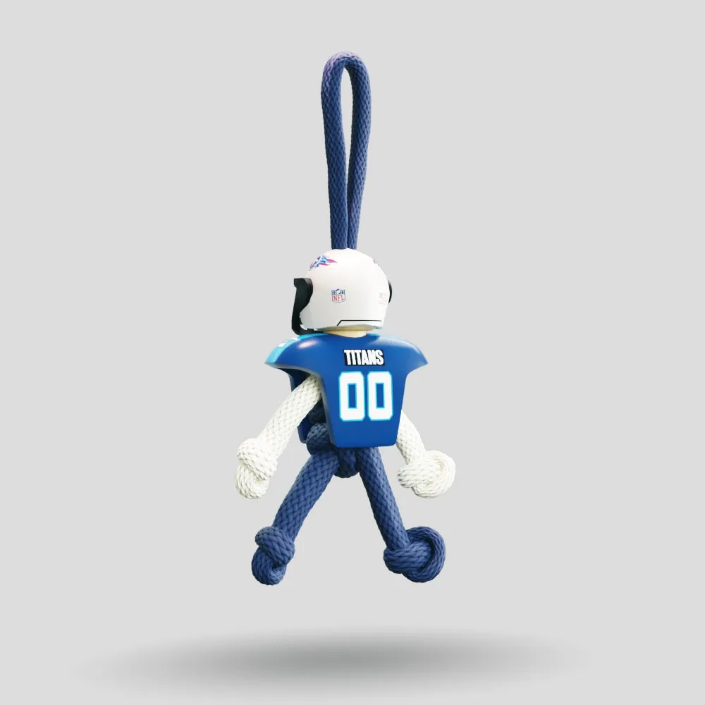 Tennessee Titans Paracord Buddy Keychain