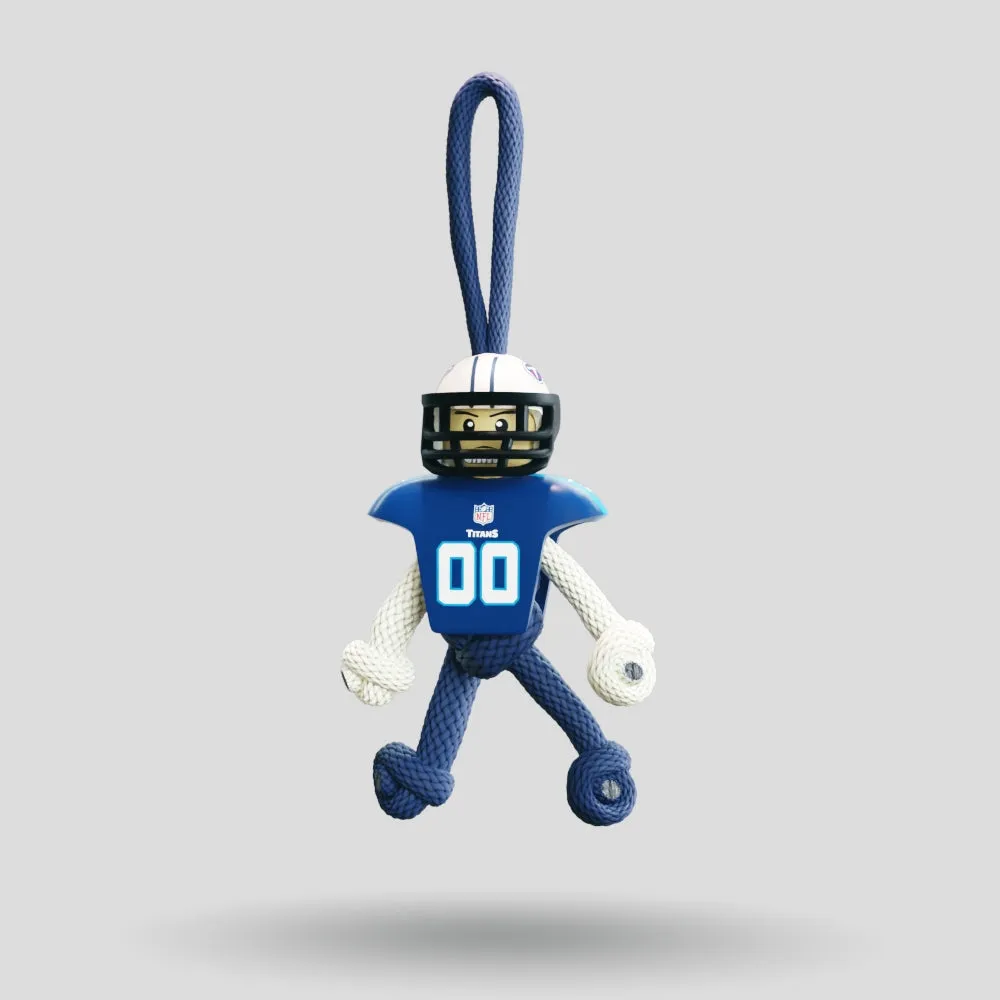 Tennessee Titans Paracord Buddy Keychain
