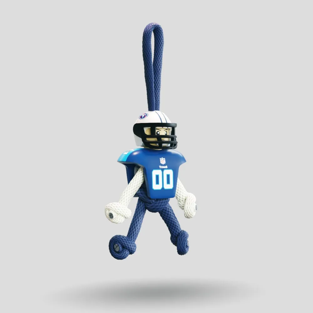 Tennessee Titans Paracord Buddy Keychain