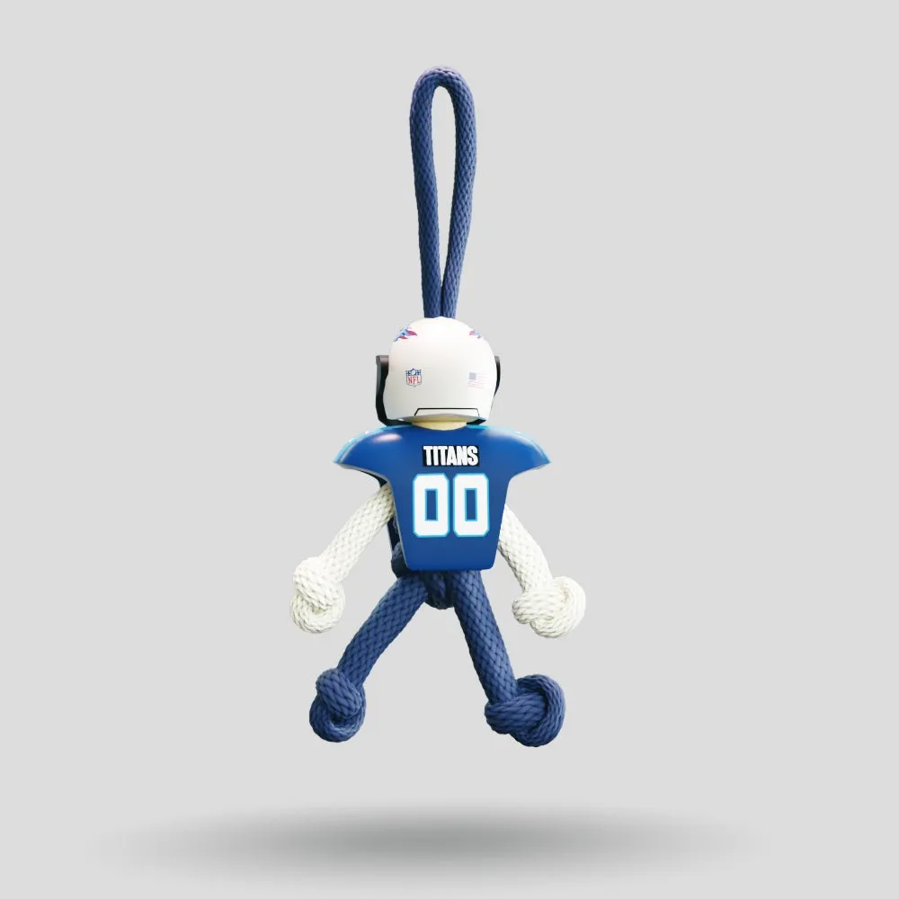 Tennessee Titans Paracord Buddy Keychain