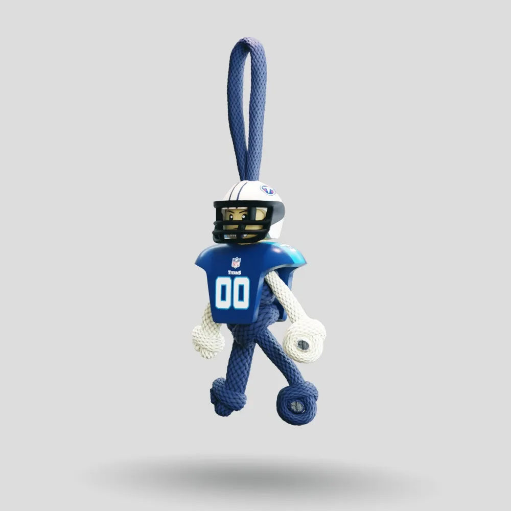 Tennessee Titans Paracord Buddy Keychain