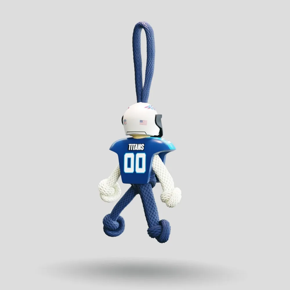 Tennessee Titans Paracord Buddy Keychain