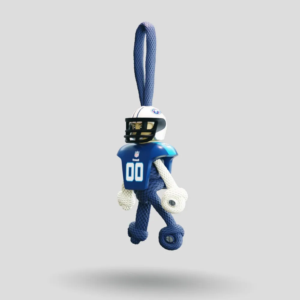 Tennessee Titans Paracord Buddy Keychain