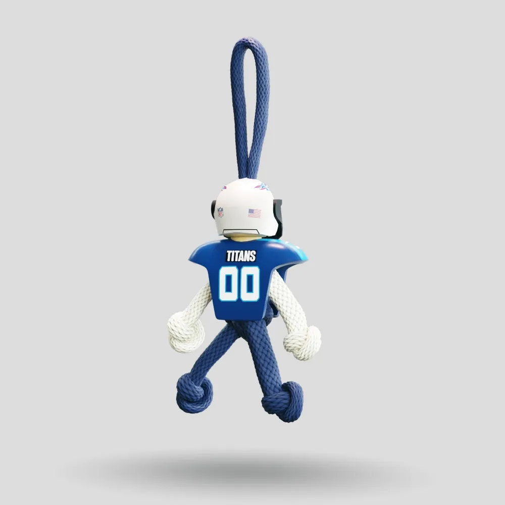 Tennessee Titans Paracord Buddy Keychain
