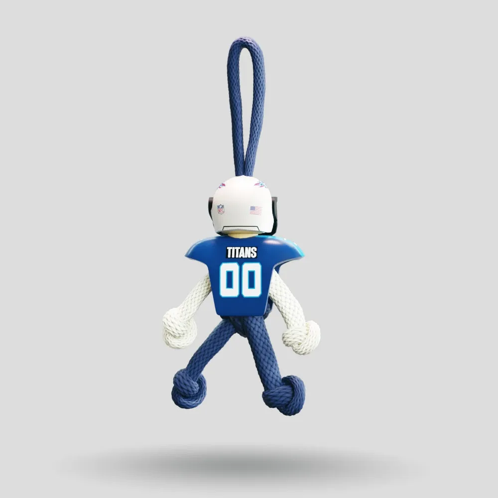 Tennessee Titans Paracord Buddy Keychain
