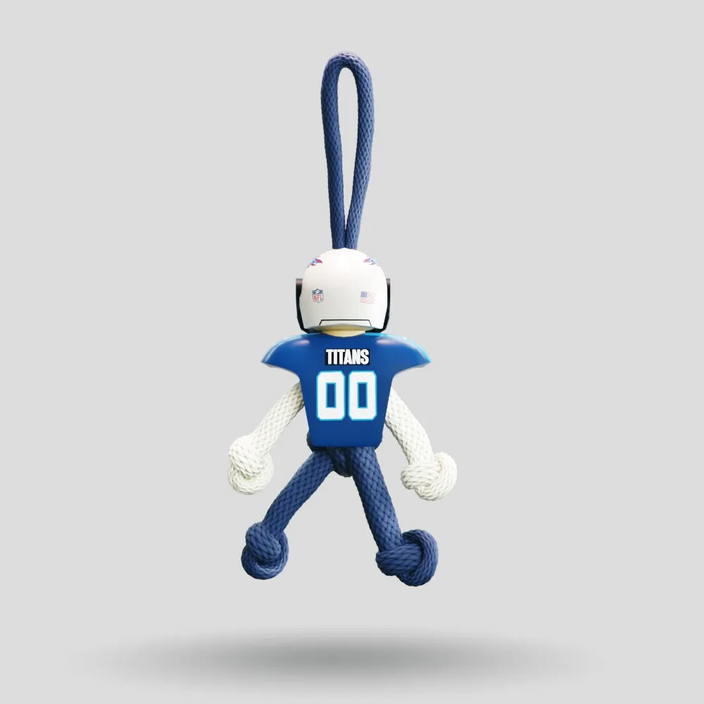 Tennessee Titans Paracord Buddy Keychain