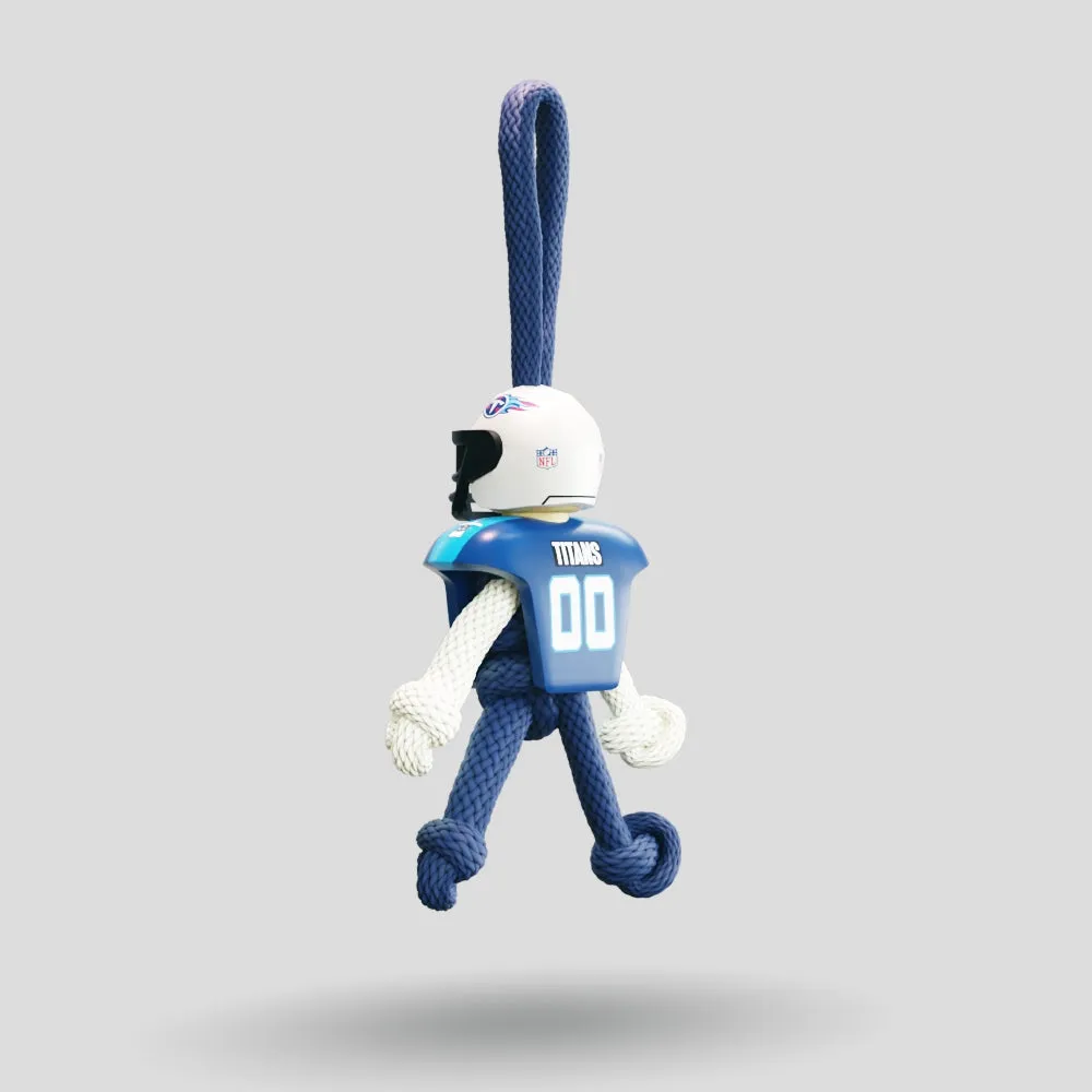 Tennessee Titans Paracord Buddy Keychain