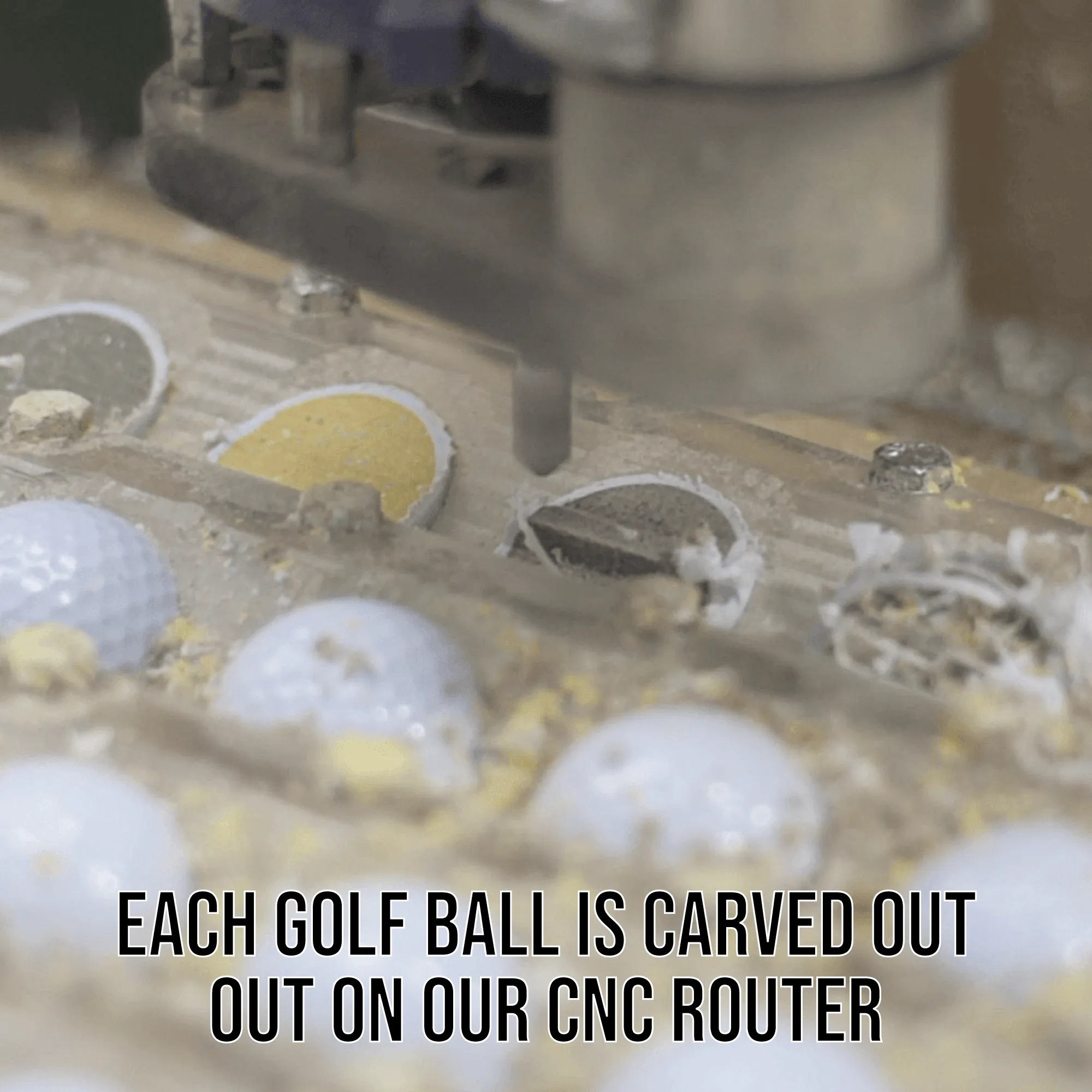 The BeerWedge, Golf Ball Bottle Opener made from a REAL Golf Ball