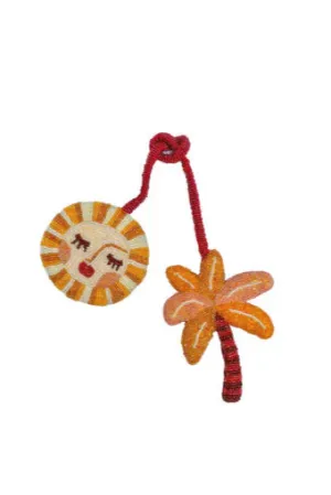 The Jacksons Palm Tree & Sun Bag Charm