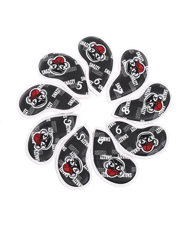 The Make Hip Panda Iron Cover Set - Black