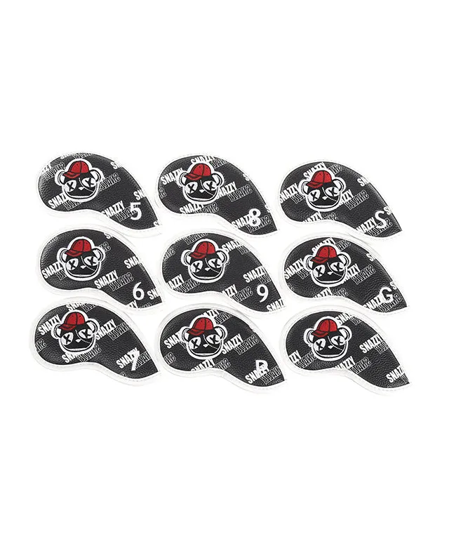 The Make Hip Panda Iron Cover Set - Black