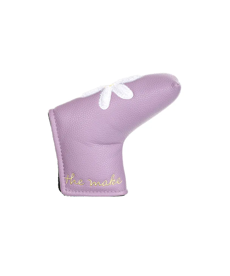 The Make Rosa Blade Straight Putter Cover - Violet